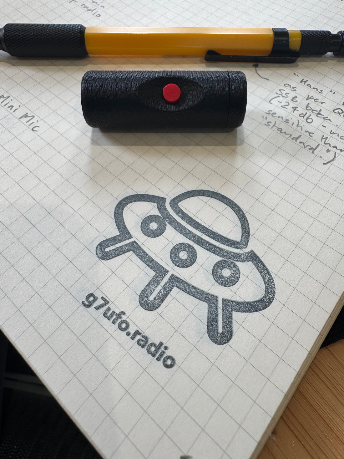 New v2 case for the G7UFO Turret Mini Mic