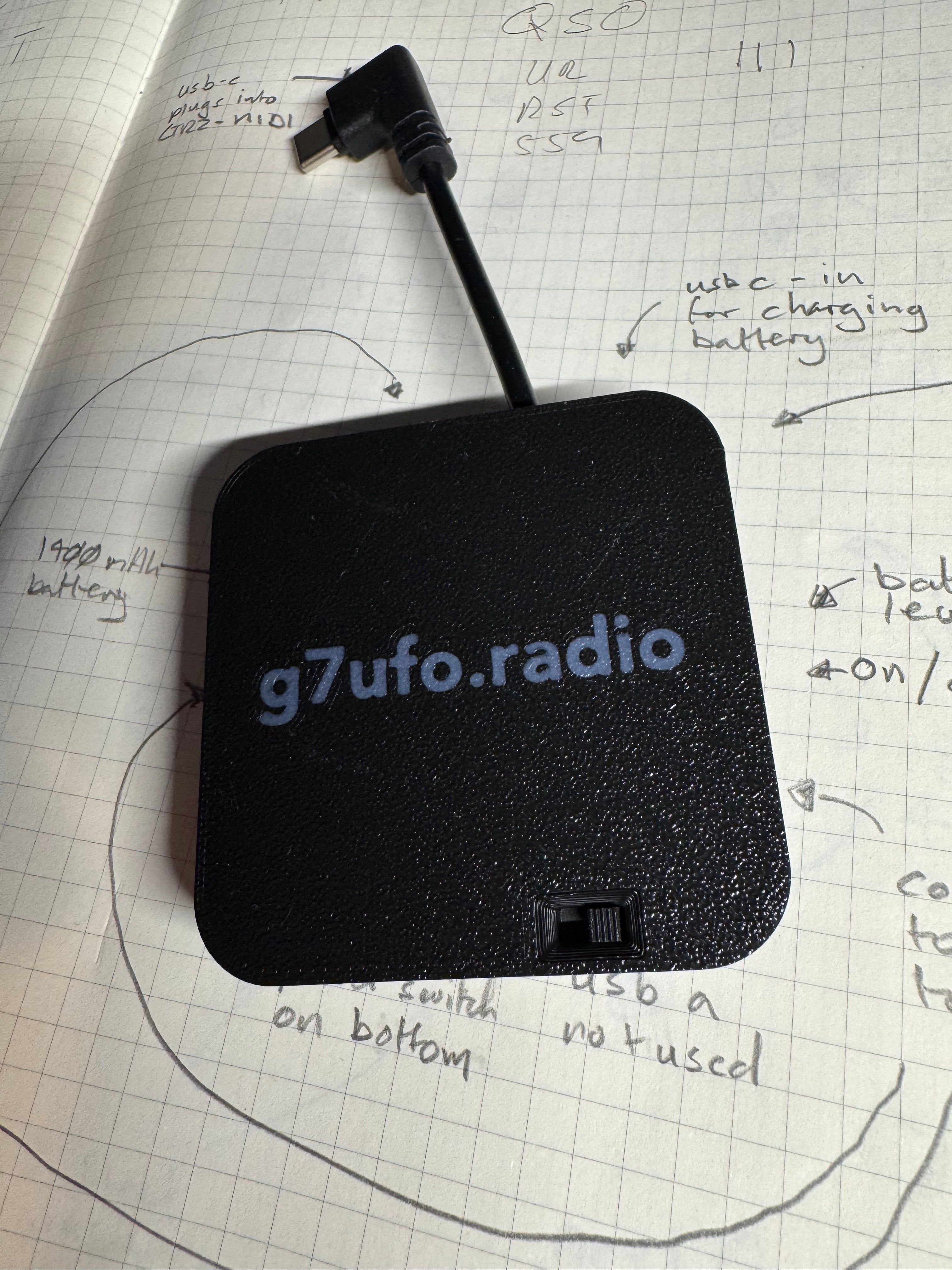 Battery add-on for the Lynovation CTR2-MIDI and CTR2-Micro