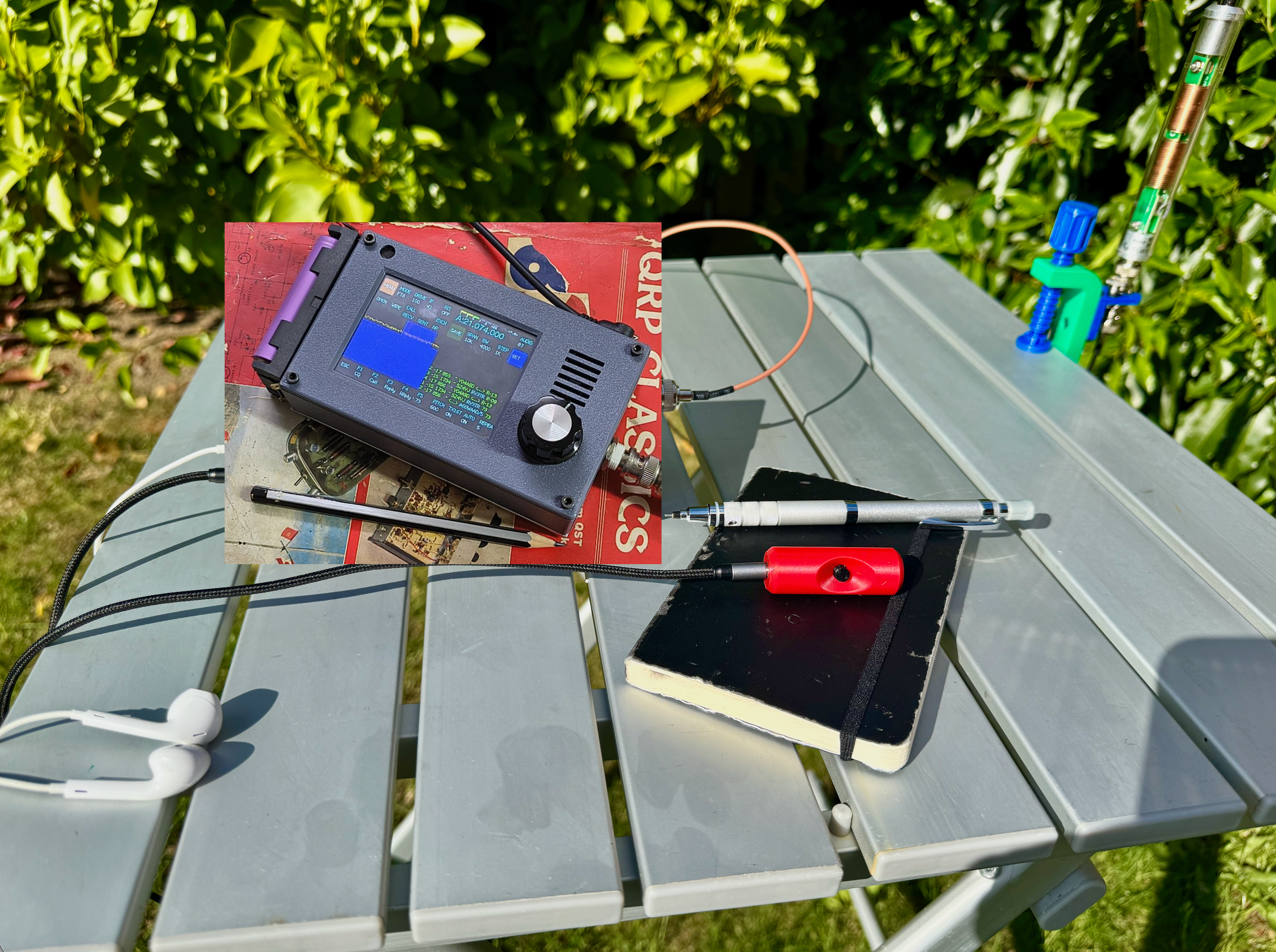 G7UFO Turret Mini Microphone for HF Signals zBitx & sBitx