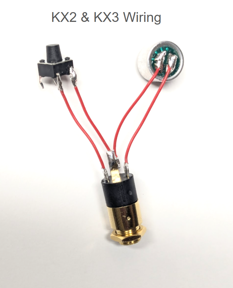 Kit: K6ARK Mini Microphone for QMX, (tr)uSDX, uSDX, FX-4CR, zBitx, KX2 and KX3