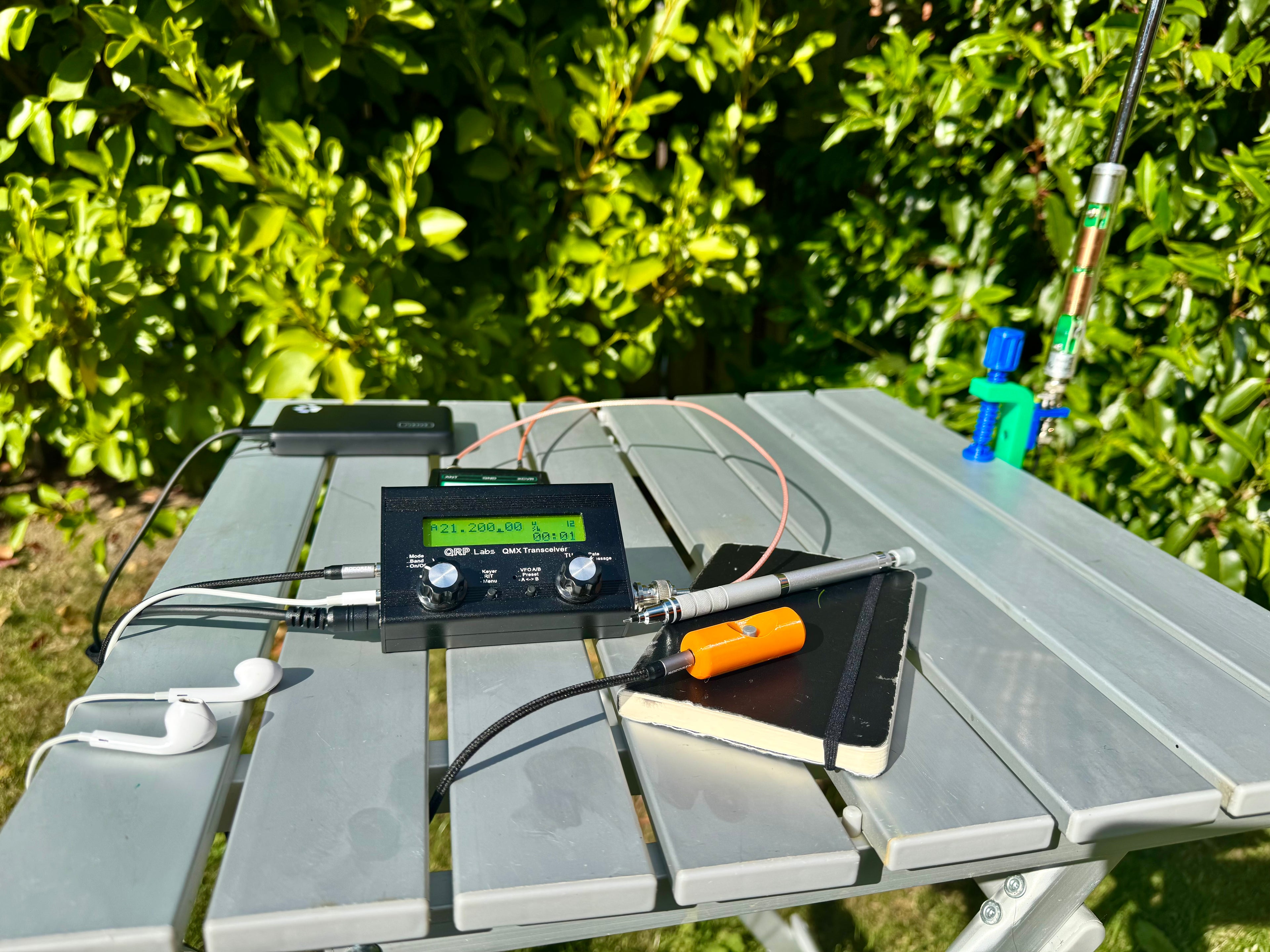 G7UFO Turret Mini Microphone for QRP Labs QMX, (tr)uSDX, uSDX