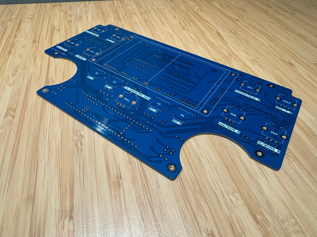 TeensyMaestro v2 PCB and Front Plate