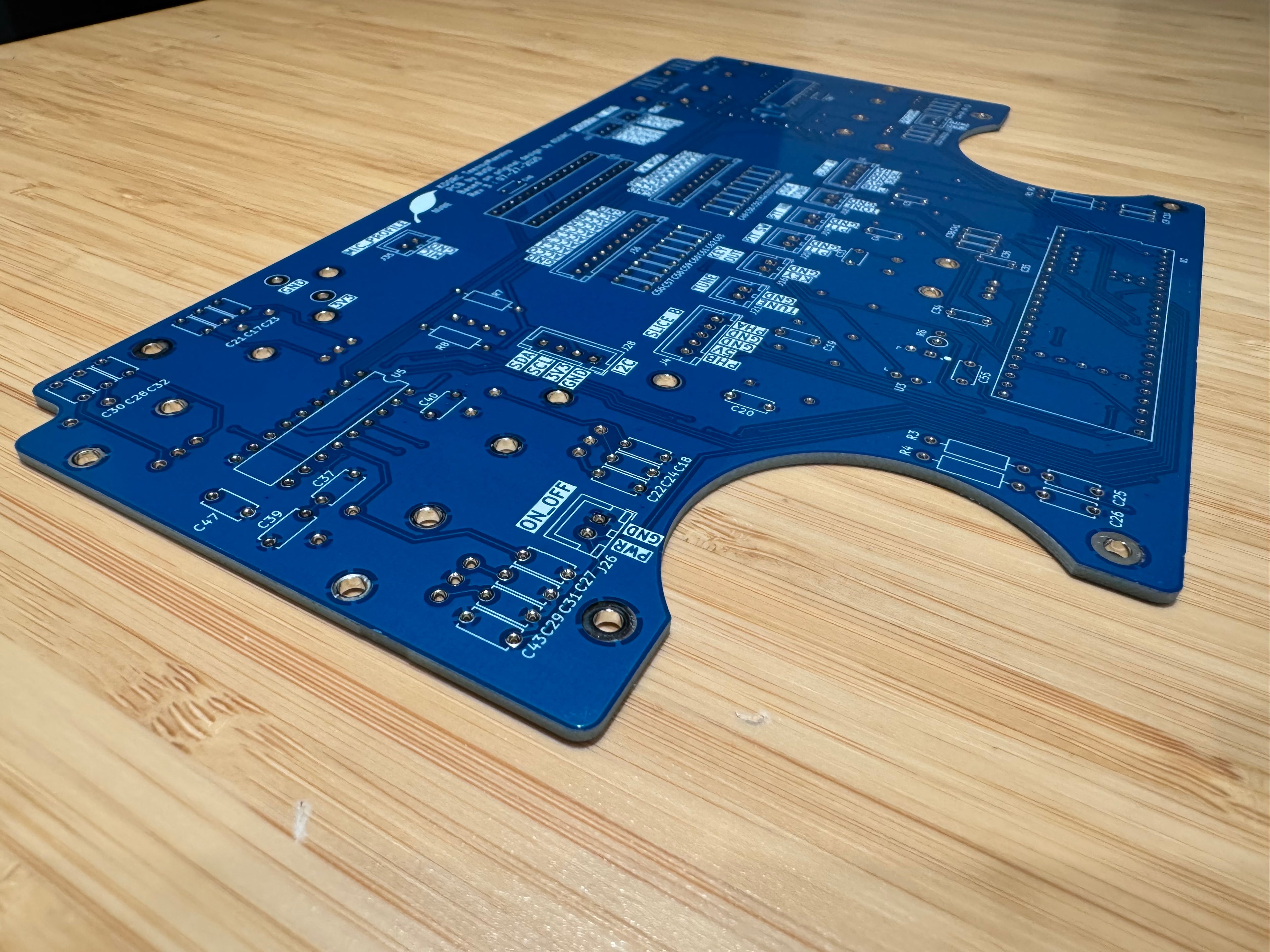 TeensyMaestro v2 PCB and Front Plate