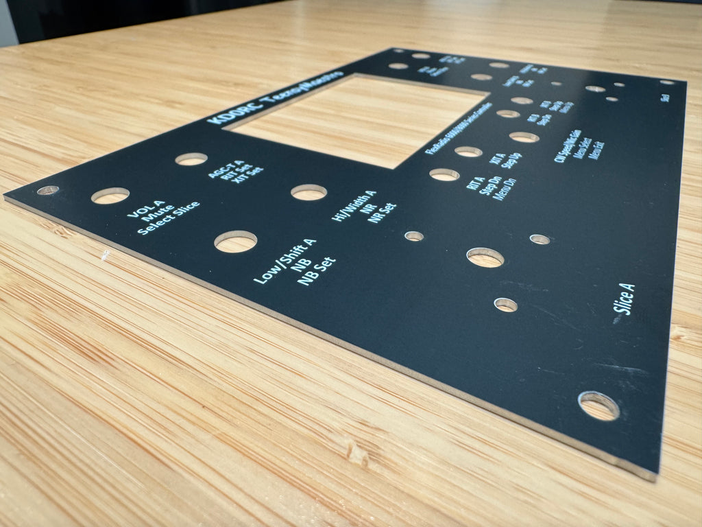 TeensyMaestro v2 PCB and Front Plate