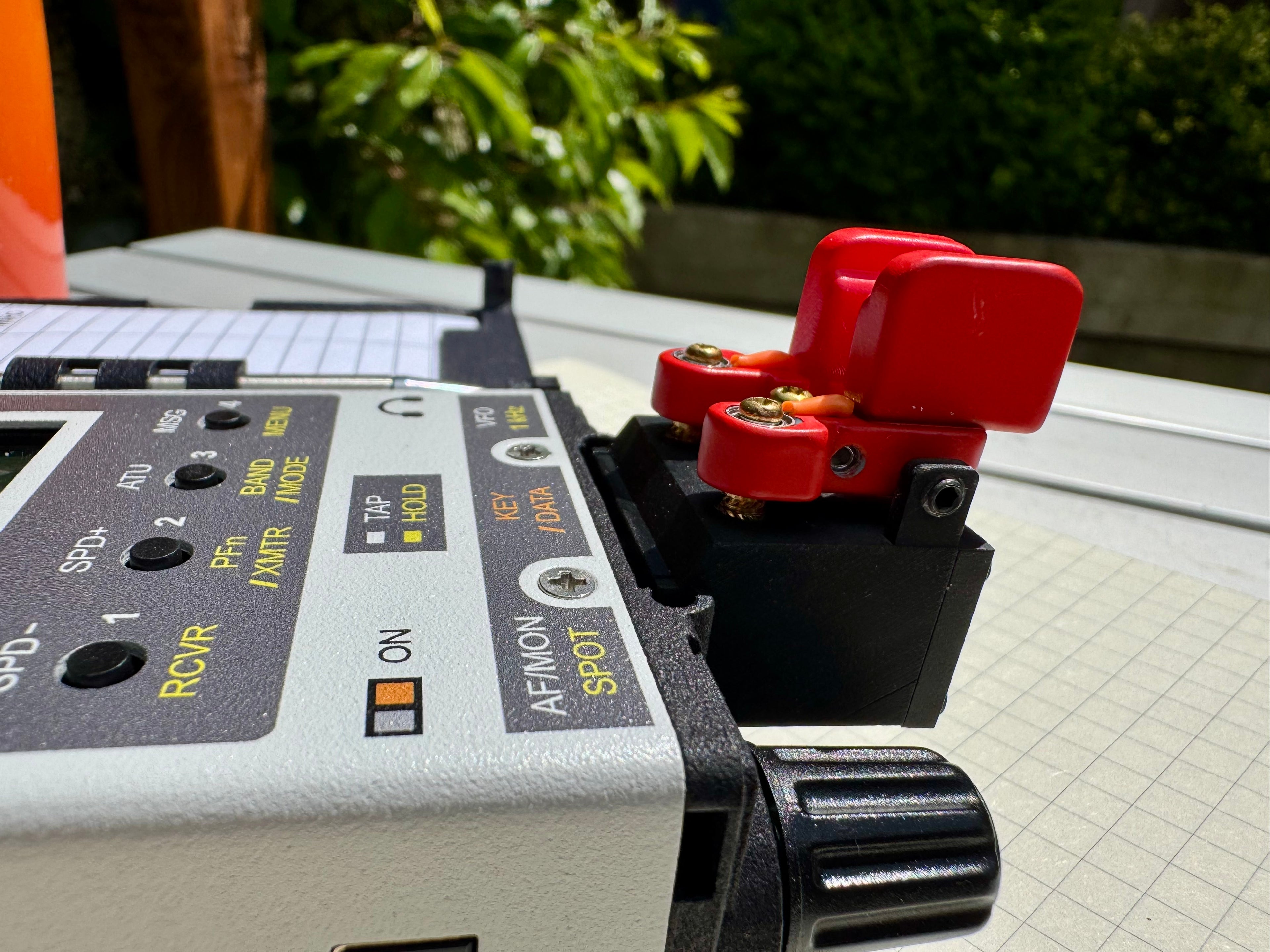 DB4REB Dual Paddle for the Elecraft KH1