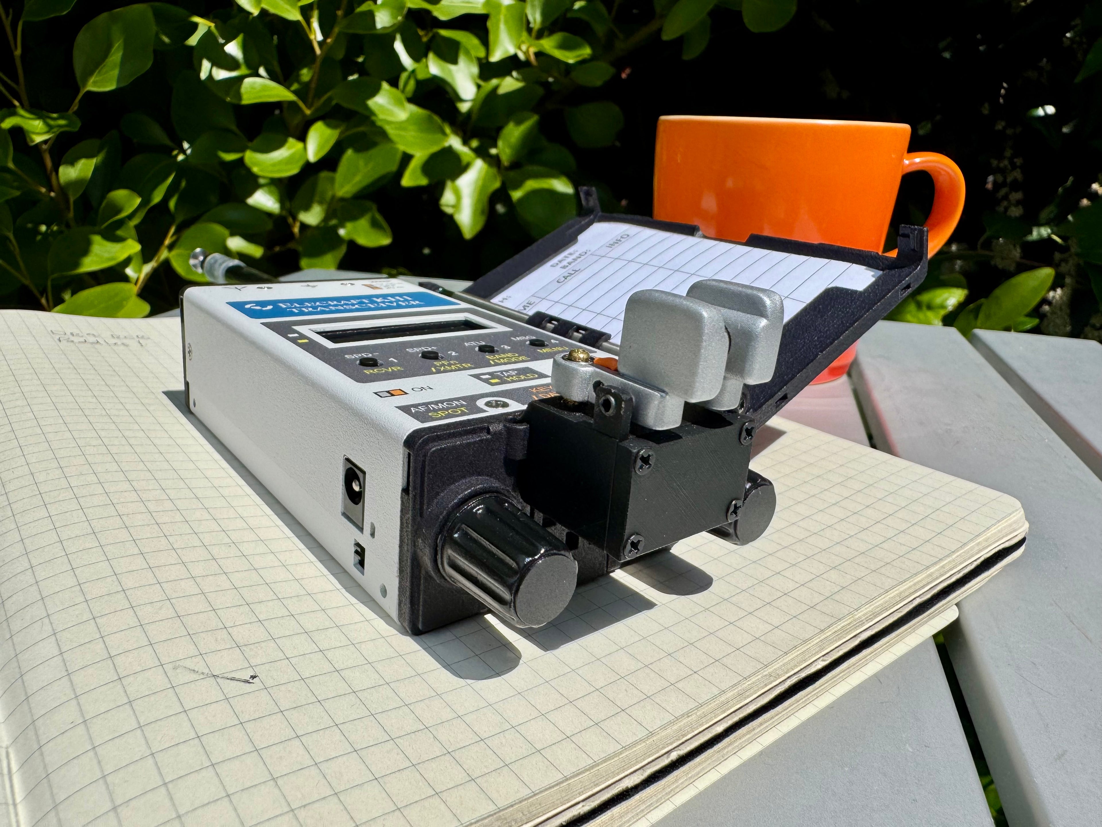 DB4REB Dual Paddle for the Elecraft KH1