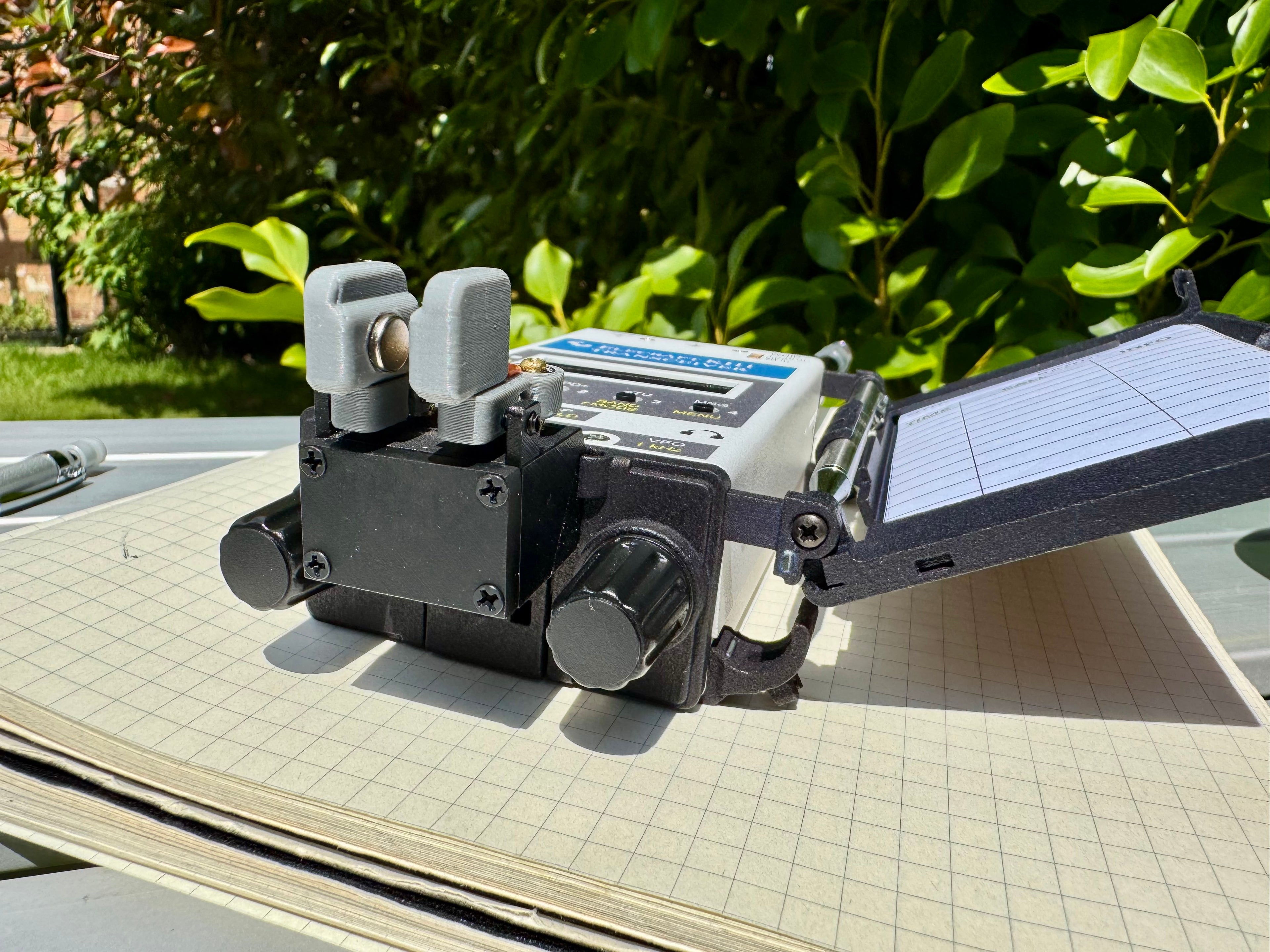 DB4REB Dual Paddle for the Elecraft KH1