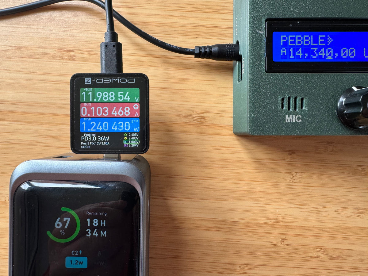 USB-C PD 12v Cable (0.5m)