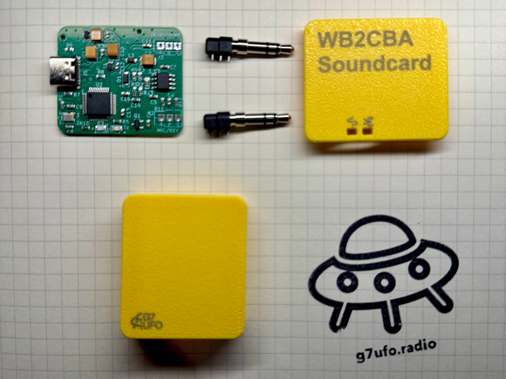 WB2CBA Soundcard for the Pebble HF