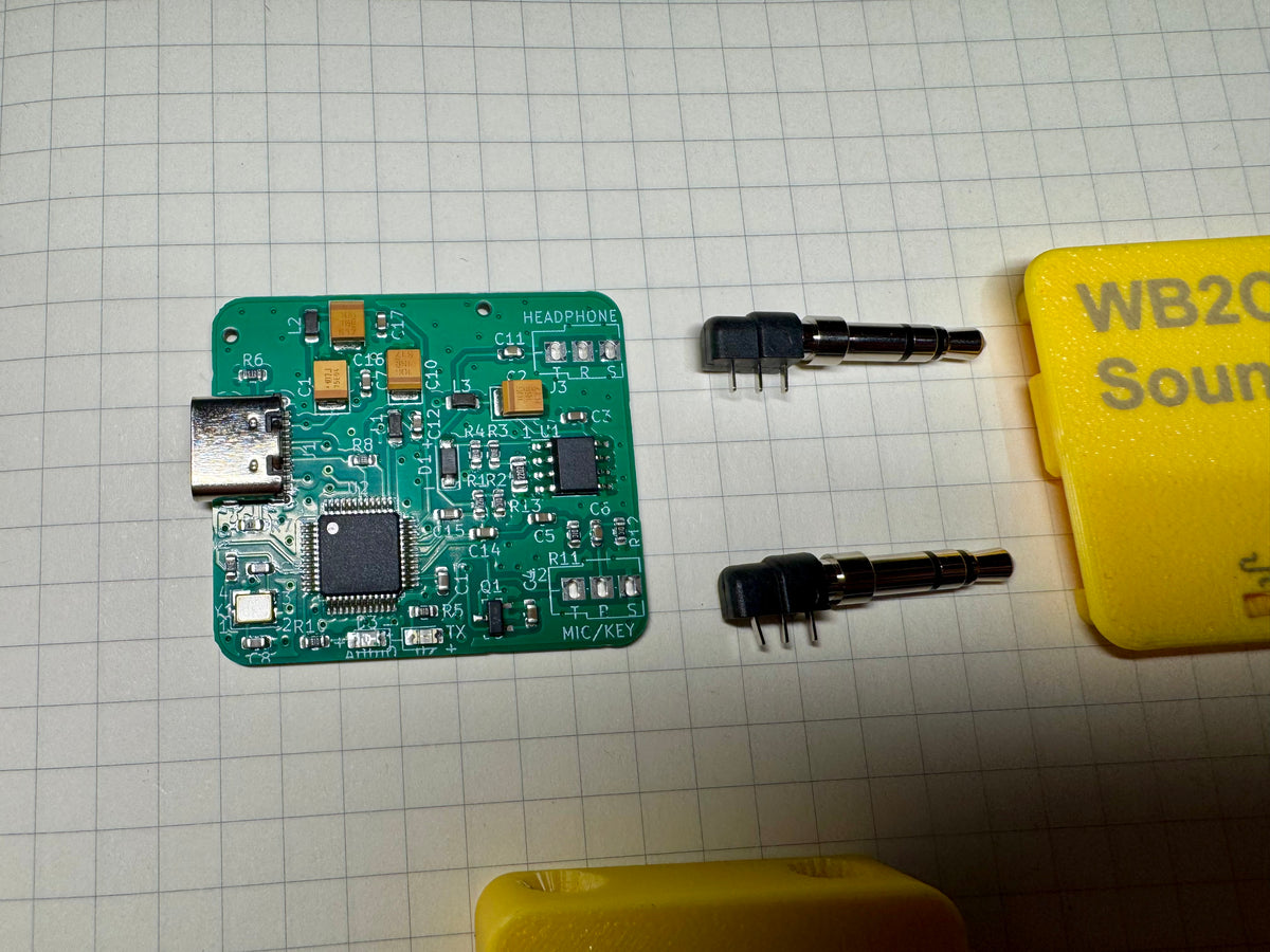 WB2CBA Soundcard for the Pebble HF