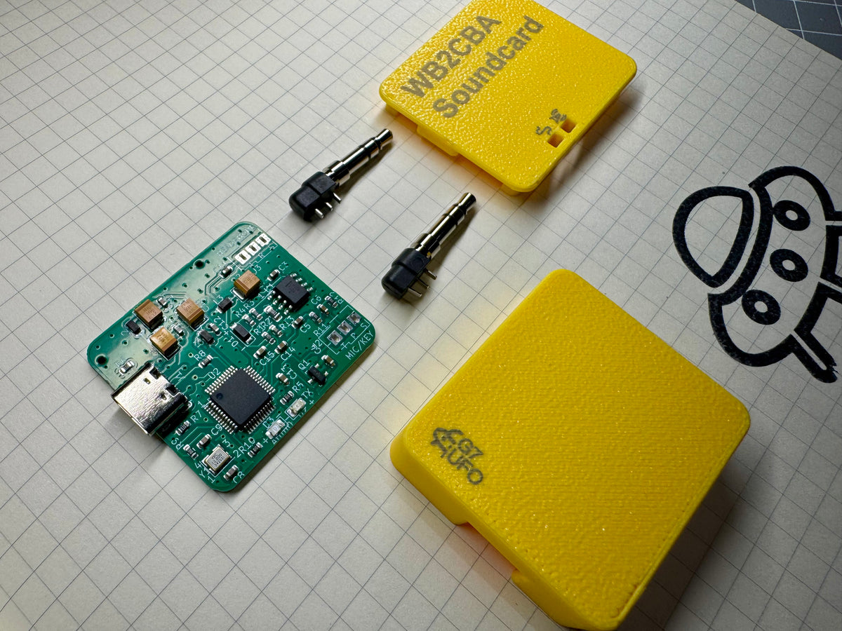 WB2CBA Soundcard for the Pebble HF