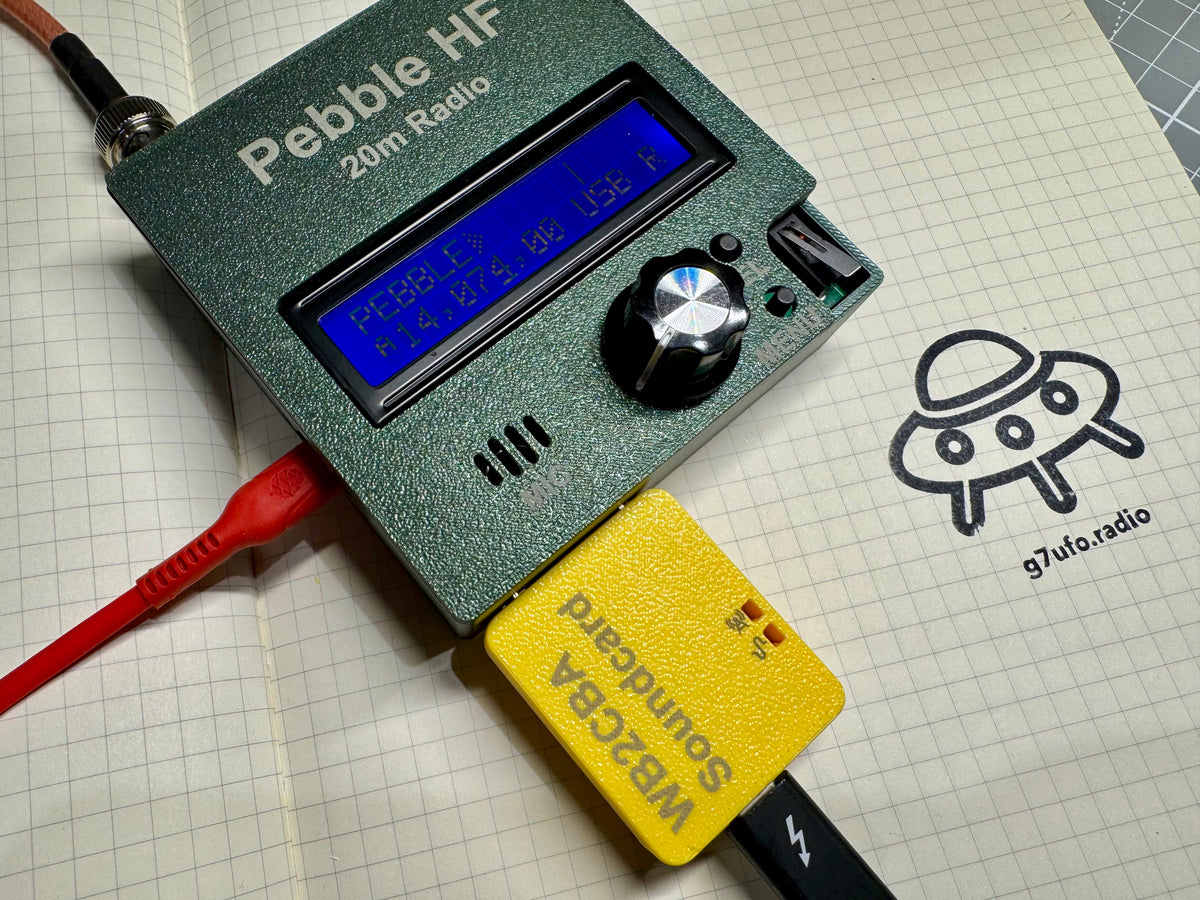 WB2CBA Soundcard for the Pebble HF