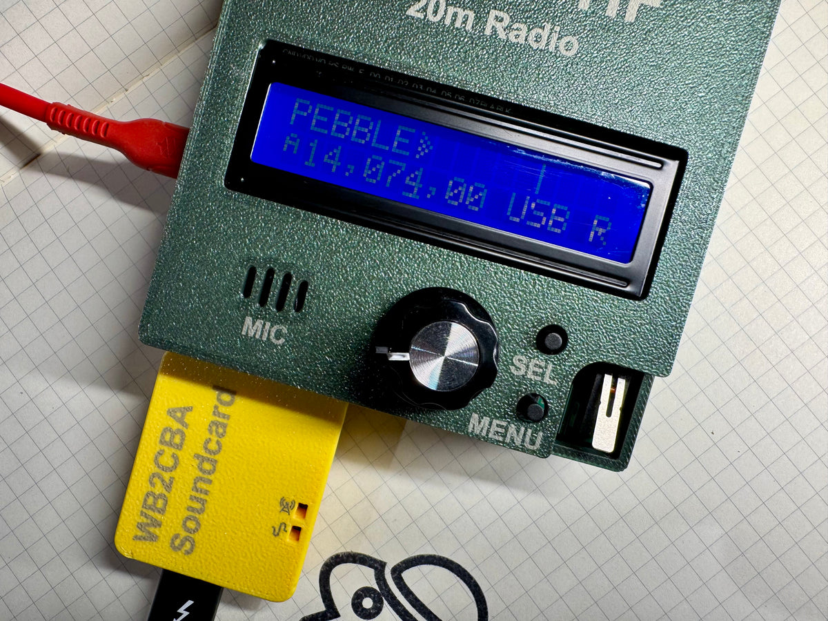 WB2CBA Soundcard for the Pebble HF