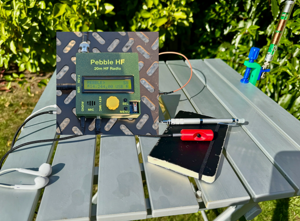 G7UFO Turret Mini Microphone for Pebble HF