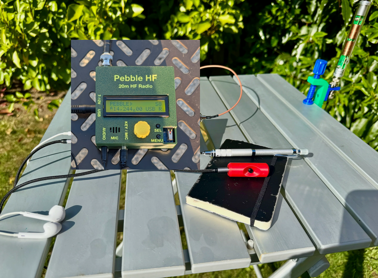 G7UFO Turret Mini Microphone for Pebble HF
